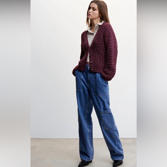 Mango Oversized Cardigan With Buttons - Picture 8 of 13